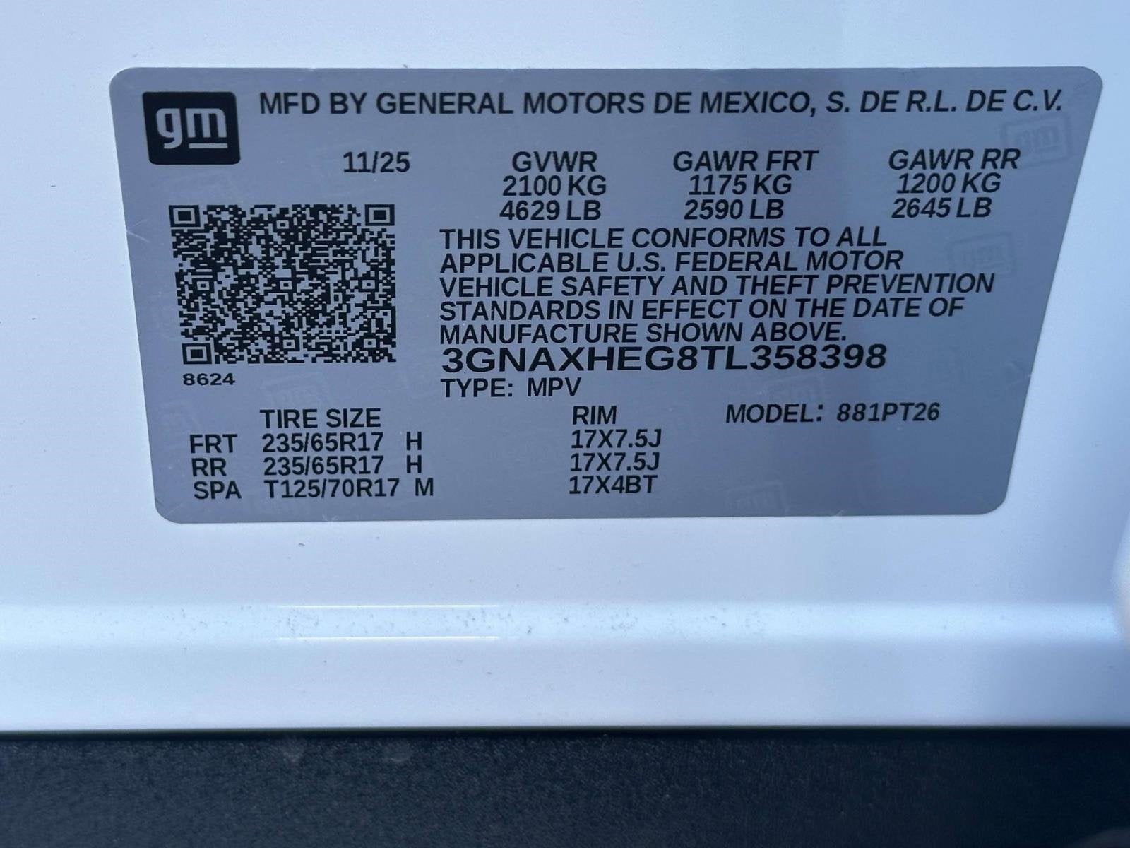 2026 Chevrolet Equinox LT