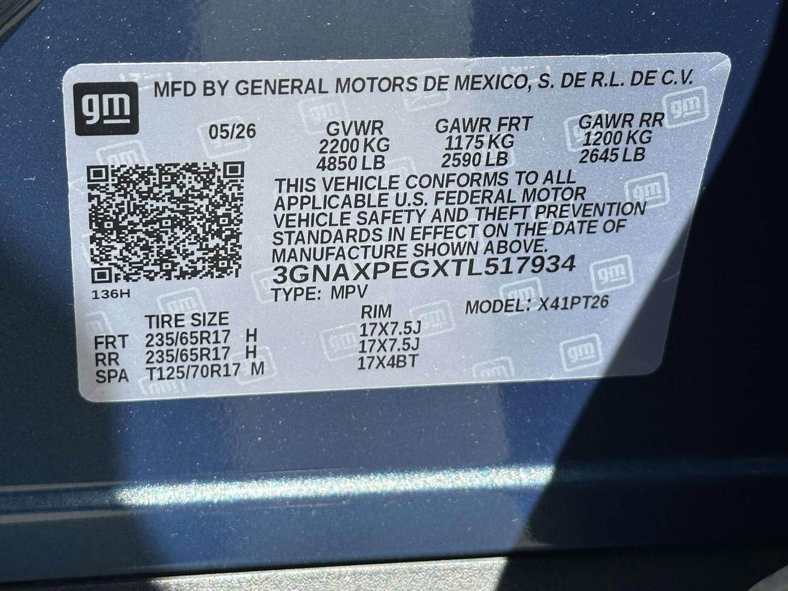 2026 Chevrolet Equinox LT