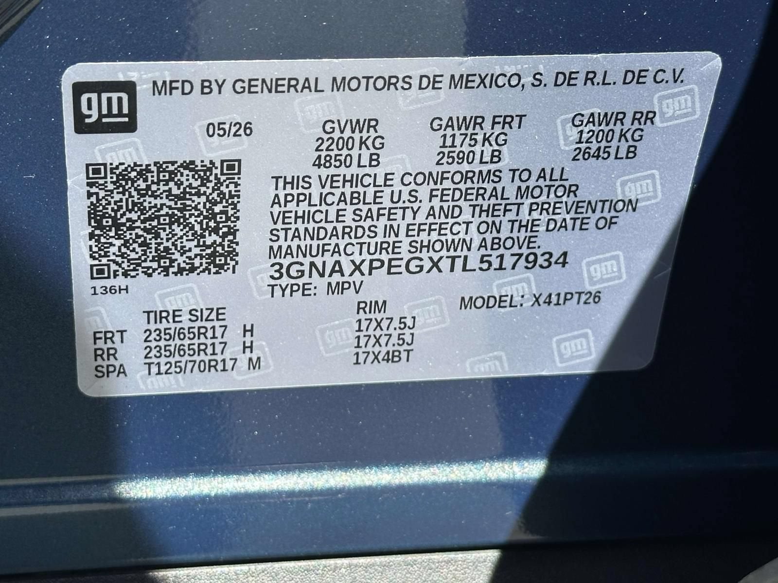 2026 Chevrolet Equinox LT