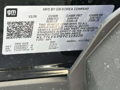 2026 Chevrolet Trax LS