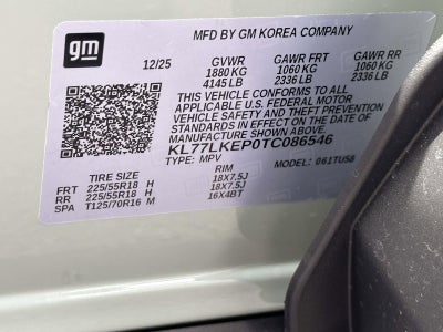 2026 Chevrolet Trax ACTIV